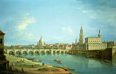 A View of Dresden by Antonio Joli